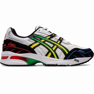 Asics Gel-1090 - Miesten Tennarit - Valkoinen/Mustat